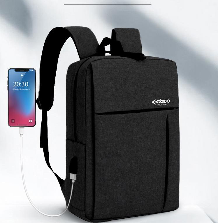 EDENBO爱登堡商 务休闲双肩包 （黑）